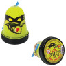 Слайм (лизун) "Slime Ninja", светится в темноте, желтый, 130 г, ВОЛШЕБНЫЙ МИР, S130-19