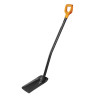 Лопата совковая FISKARS Solid, D-образная ручка, высота 127 см, стальной черенок, 1026685 по низкой цене оптом Краснодар, Москва, Уфа, Казань, Барнаул, Владивосток, Хабаровск, Сахалин, Красноярск, Екатеренбург, 