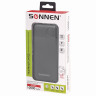 Аккумулятор внешний 10000 mAh SONNEN POWERBANK K701PD БЫСТРАЯ ЗАРЯДКА, 2USB, литий-полимер, 263031 по низкой цене оптом 