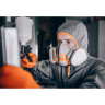 Полумаска фильтрующая Jeta Safety 6500, мягкий силиконовый материал, без фильтров, размер L, 6500-L по низкой цене оптом 