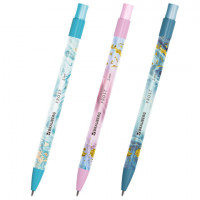 Карандаш механический цанговый 2 мм, BRAUBERG "FROST", HB, встроенная точилка, корпус ассорти, 182062