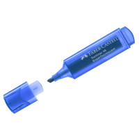 Текстовыделитель Faber-Castell "46 Superfluorescent" флуоресцентный синий, 1-5мм