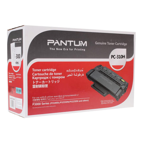 Картридж лазерный PANTUM (PC-310H) P3100DL/P3255DN, ресурс 6000 страниц, оригинальный по низкой цене оптом 