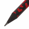 Карандаш чернографитный BRAUBERG "PREMIUM TURKEY", 1 шт., "Hearts", НВ, ассорти, дисплей, 181560 по низкой цене оптом 