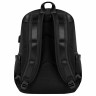 Рюкзак BRAUBERG FUSION универcальный, USB-порт, черный с белыми вставками, 45х31х15см, 271657 по низкой цене оптом 