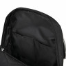 Рюкзак BRAUBERG FUSION универcальный, USB-порт, черный с белыми вставками, 45х31х15см, 271657 по низкой цене оптом 