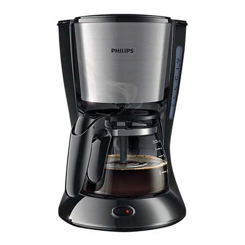 Кофеварка капельная PHILIPS HD7434/20, 700 Вт, объем 0,92 л, подогрев, черная по низкой цене оптом 