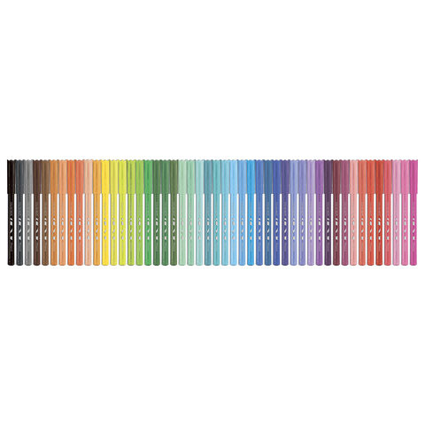 Фломастеры MAPED COLOR'PEPS Ocean, 48 цветов, смываемые, вентилируемый колпачок, 845727 по низкой цене оптом 