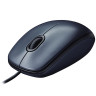Мышь проводная LOGITECH M90, USB, 2 кнопки + 1 колесо-кнопка, оптическая, черная, 910-001794 по низкой цене оптом Краснодар, Москва, Уфа, Казань, Барнаул, Владивосток, Хабаровск, Сахалин, Красноярск, Екатеренбург, 