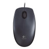 Мышь проводная LOGITECH M90, USB, 2 кнопки + 1 колесо-кнопка, оптическая, черная, 910-001794 по низкой цене оптом Краснодар, Москва, Уфа, Казань, Барнаул, Владивосток, Хабаровск, Сахалин, Красноярск, Екатеренбург, 