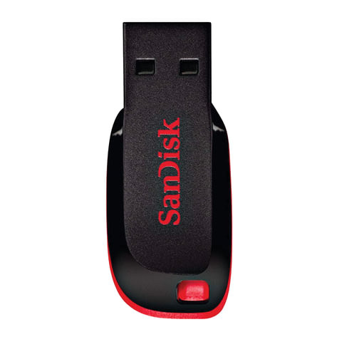 Флеш-диск 128 GB, SANDISK Cruzer Blade, USB 2.0, черный, SDCZ50-128G-B35 по низкой цене оптом Краснодар, Москва, Уфа, Казань, Барнаул, Владивосток, Хабаровск, Сахалин, Красноярск, Екатеренбург, 