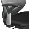 Кресло BRABIX "Saturn ER-400", с подголовником, комбинированное, черное/серое, 530871 по низкой цене оптом 