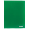 Папка на 2 кольцах BRAUBERG "Office", 32 мм, зеленая, до 250 листов, 0,5 мм, 227501 по низкой цене оптом 