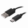 Кабель USB 2.0-Type-C, 1 м, SONNEN, медь, для передачи данных и зарядки, черный, 513117 по низкой цене оптом Краснодар, Москва, Уфа, Казань, Барнаул, Владивосток, Хабаровск, Сахалин, Красноярск, Екатеренбург, 