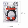 Кабель USB 2.0-Type-C, 1 м, SONNEN, медь, для передачи данных и зарядки, черный, 513117 по низкой цене оптом Краснодар, Москва, Уфа, Казань, Барнаул, Владивосток, Хабаровск, Сахалин, Красноярск, Екатеренбург, 