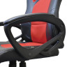 Кресло компьютерное BRABIX "Rider EX-544", экокожа черная/ткань красная, 531583 по низкой цене оптом 