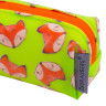 Пенал-косметичка BRAUBERG прямоугольный, мягкий, "Foxes", 21х5х5 см, 229252 по низкой цене оптом 