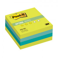 Блок самоклеящийся (стикер) POST-IT ORIGINAL "Весна", 76х76 мм, 400 л., ассорти, 2028-ONG