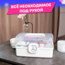 Аптечка домашняя органайзер для хранения лекарств и витаминов размер L 28*16*16см DA по низкой цене оптом 