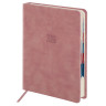 Ежедневник датированный 2026 B6 125х173мм GALANT Vivid, под кожу, розовый, 117411 по низкой цене оптом 