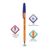 Ручка шариковая BRAUBERG "M-500 ORANGE", СИНЯЯ, корпус оранжевый, узел 0,7 мм, линия письма 0,35 мм, 143448 по низкой цене оптом Краснодар, Москва, Уфа, Казань, Барнаул, Владивосток, Хабаровск, Сахалин, Красноярск, Екатеренбург, 