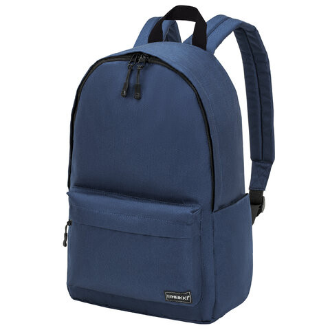 Рюкзак HEIKKI POSITIVE (ХЕЙКИ) универсальный, карман-антивор, Dark blue, 42х28х14 см, 272552 по низкой цене оптом 