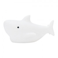 Ночник силиконовый LED "Акула" 109x60x58 мм, белый свет/RGB, на батарейках (в комплекте), DASWERK, 238932