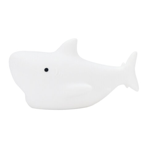 Ночник силиконовый LED "Акула" 109x60x58 мм, белый свет/RGB, на батарейках (в комплекте), DASWERK, 238932 по низкой цене оптом 