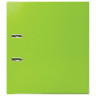 Папка-регистратор BRAUBERG "EXTRA", 75 мм, салатовая, двустороннее покрытие пластик, металлический уголок, 228576