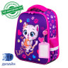 Ранец BRAUBERG FIT, 2 отделения, "Playing kitty", 3D-панель, 38х27х14 см, 270615 по низкой цене оптом 