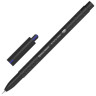 Ручка шариковая масляная BRAUBERG "BLACK PEN", СИНЯЯ, игольчатый узел 0,7 мм, линия письма 0,35 мм, 144325 по низкой цене оптом 