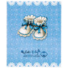 Фотоальбом BRAUBERG "Baby shoes" на 200 фото 10х15 см, твердая обложка, термосклейка, голубой, 39114 по низкой цене оптом Краснодар, Москва, Уфа, Казань, Барнаул, Владивосток, Хабаровск, Сахалин, Красноярск, Екатеренбург, 