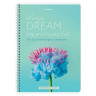 Тетрадь А4, 80 л., BRAUBERG, гребень, клетка, обложка картон, "Dream", 404049 по низкой цене оптом 
