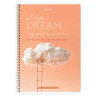 Тетрадь А4, 80 л., BRAUBERG, гребень, клетка, обложка картон, "Dream", 404049 по низкой цене оптом 