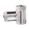 Батарейки КОМПЛЕКТ 2 шт, SONNEN Alkaline, D (LR20, 13А), алкалиновые, в блистере, 451091 по низкой цене оптом 