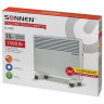 Обогреватель-конвектор SONNEN X-1500, 1500 Вт, напольная/настенная установка, белый, 453495 по низкой цене оптом 