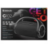 Колонка портативная DEFENDER G102, 2.0, 30 Вт, Bluetooth, FM-тюнер, USB, microUSB, черная, 65690 по низкой цене оптом 