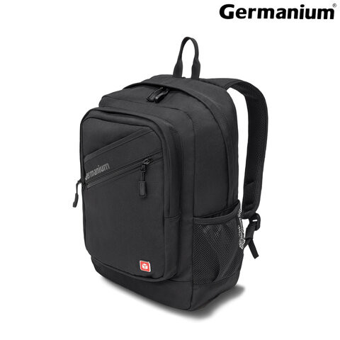 Рюкзак GERMANIUM "S-09" универсальный, с отделением для ноутбука, уплотненная спинка, черный, 44х30х14 см, 226956 по низкой цене оптом 