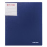 Папка на 2 кольцах BRAUBERG "Blue silk", 25 мм, внутренний карман, синяя, до 170 листов, 0,7 мм, 227502 по низкой цене оптом 