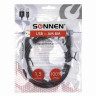 Кабель USB 2.0 AM-BM, 1,5 м, SONNEN, медь, для подключения периферии, черный, 513118 по низкой цене оптом Краснодар, Москва, Уфа, Казань, Барнаул, Владивосток, Хабаровск, Сахалин, Красноярск, Екатеренбург, 