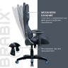 Кресло компьютерное BRABIX "GT Carbon GM-120", две подушки, экокожа, черное/синее, 531930 по низкой цене оптом 