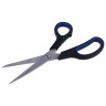 Ножницы BRAUBERG "Soft Grip", 190 мм, черно-синие, резиновые вставки, 3-х сторонняя заточка, 230762 по низкой цене оптом 