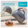 Чайник SCARLETT SC-EK21S42, 1,8л, 1800Вт, закрытый нагревательный элемент, стальной к по низкой цене оптом Краснодар, Москва, Уфа, Казань, Барнаул, Владивосток, Хабаровск, Сахалин, Красноярск, Екатеренбург, 
