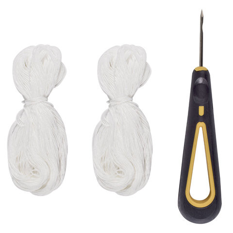 Набор для прошивки документов (шило с ушком, нить 60 м), в блистере, STAFF, 605383 по низкой цене оптом 