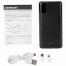 Аккумулятор внешний 20000 mAh SONNEN POWERBANK Q60P БЫСТРАЯ ЗАРЯДКА, 2USB, литий-полимерный, 263033 по низкой цене оптом 