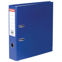 Папка-регистратор ESSELTE "Economy", покрытие пластик, 75 мм, синяя, 11255P