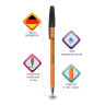 Ручка шариковая BRAUBERG "M-500 ORANGE", ЧЕРНАЯ, корпус оранжевый, узел 0,7 мм, линия письма 0,35 мм, 143449 по низкой цене оптом Краснодар, Москва, Уфа, Казань, Барнаул, Владивосток, Хабаровск, Сахалин, Красноярск, Екатеренбург, 