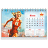 Календарь-домик настольный на гребне, 2026 г., BRAUBERG, 160х110 мм, 6 листов, "Советские плакаты", 117297 по низкой цене оптом 