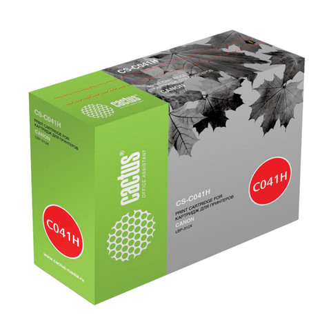 Картридж лазерный CACTUS (CS-041H) для CANON LBP-312x, ресурс 20000 стр., CS-C041H по низкой цене оптом 