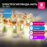 Электрогирлянда-нить комнатная "Бутылочки" 3м, 20 LED, тёплый белый, USB, ЗОЛОТАЯ СКАЗКА, 592203 по низкой цене оптом 